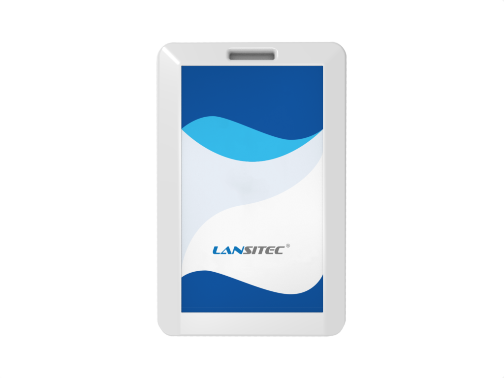 Lansitec badge tracker